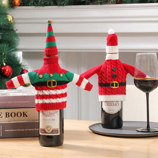 Christmas Holiday Gift | Wine Bottle Cover - Lovenjoy